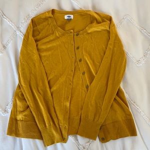 Yellow Cardigan